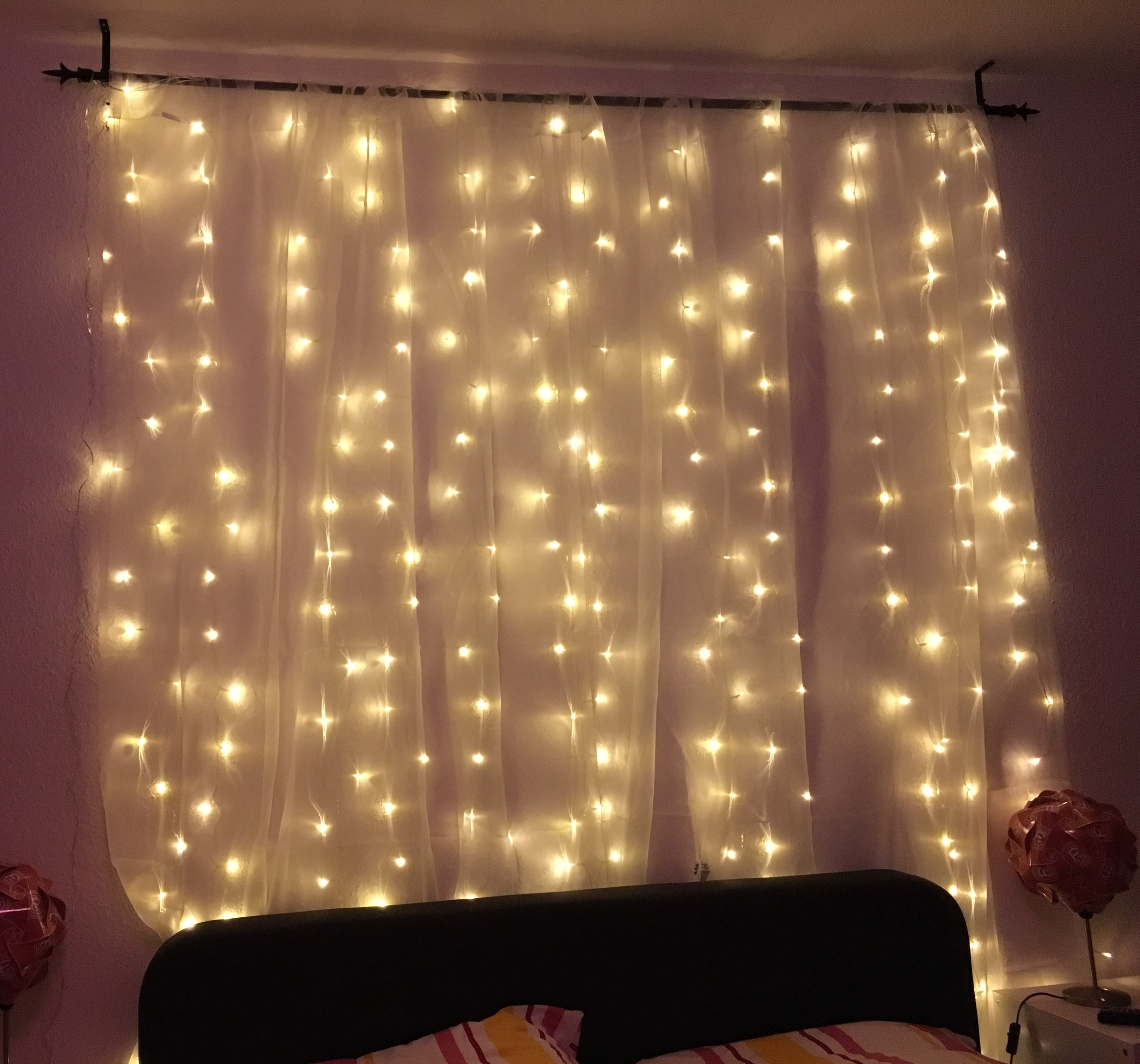 Lichterkette wand lichterkette an Lichterkette wand Lichterkette Test