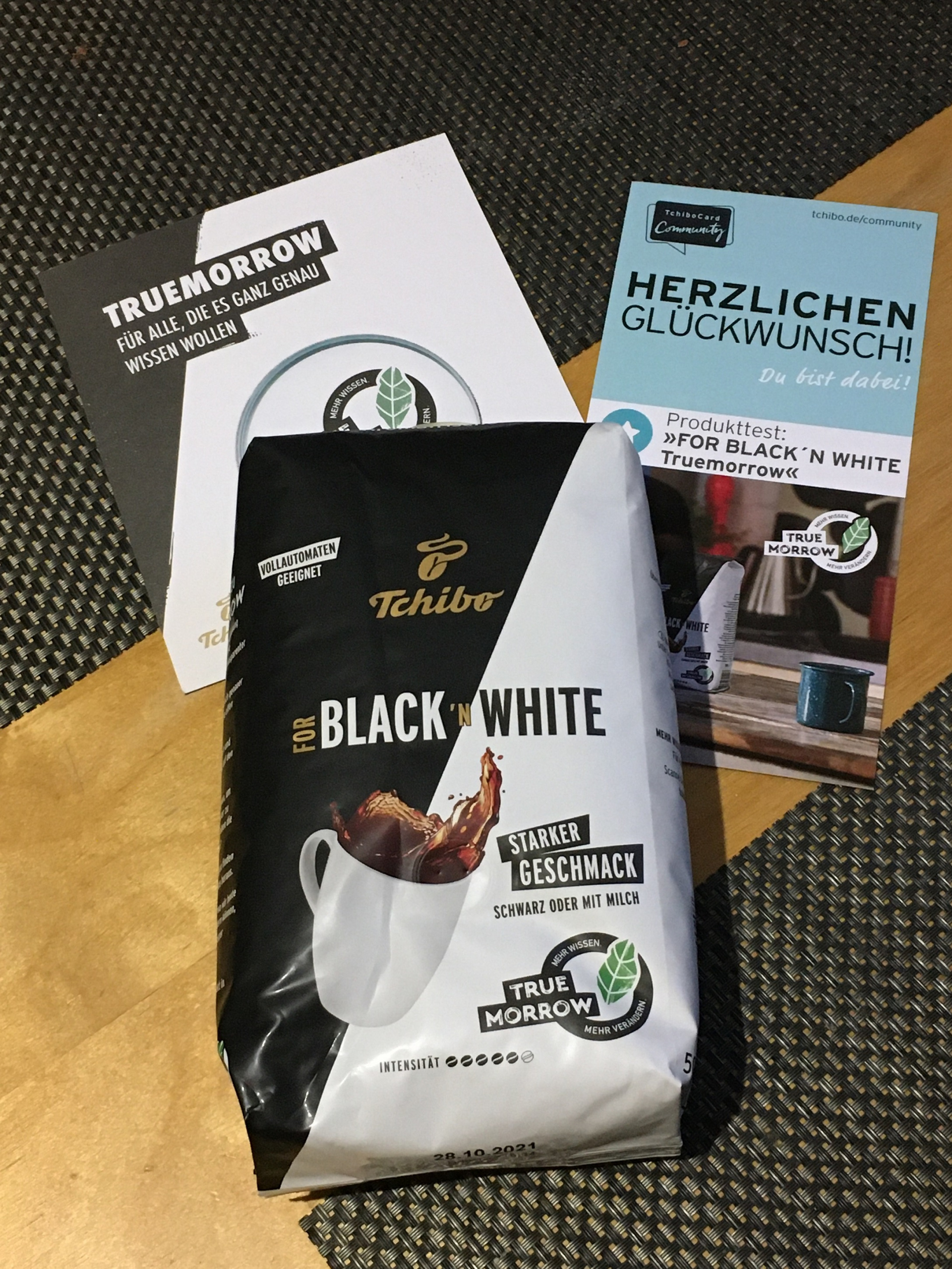 tchibo black and white angebot